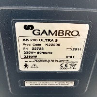 Gambro AK-200 Ultra S - Dialysis image 2